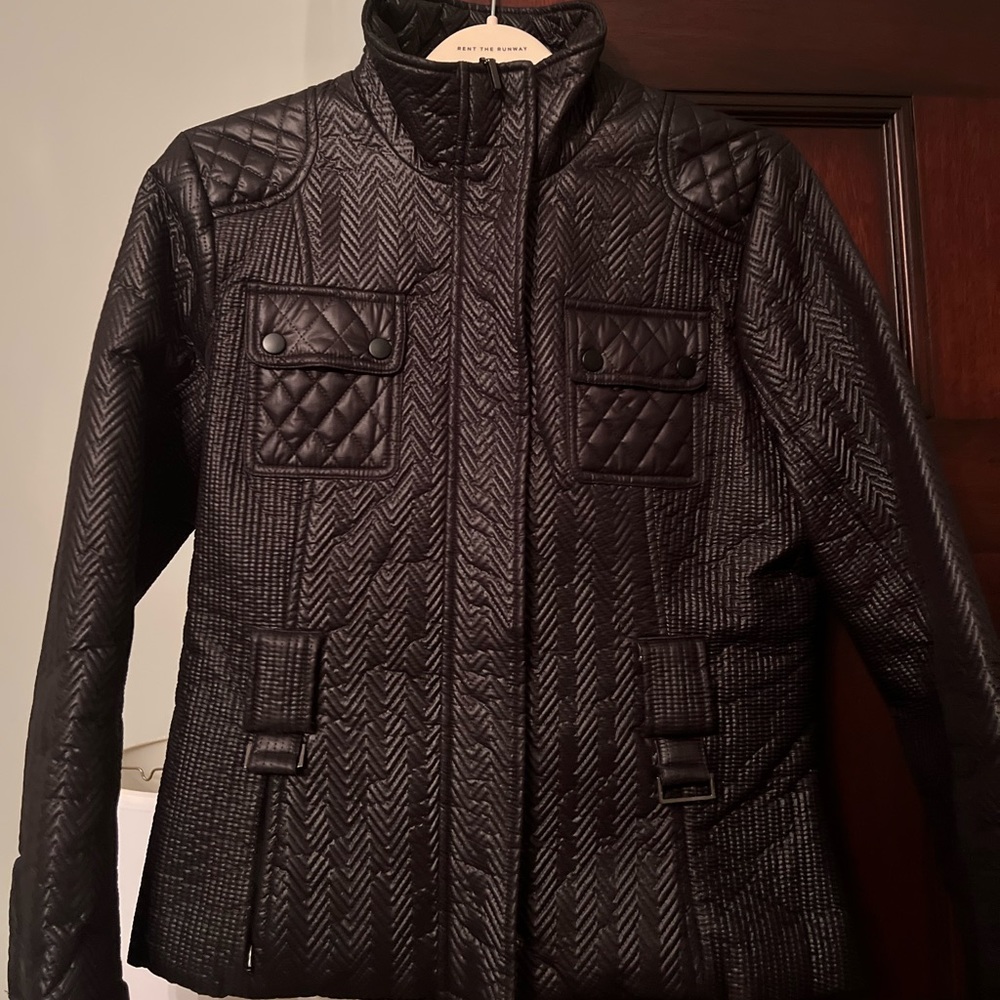 Kenneth Cole fitted down jacket.